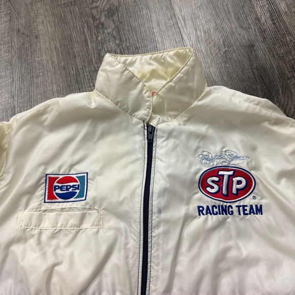 Vintage STP Racing Pepsi Richard Petty Windbreaker Jacket - Picture 7 of 11